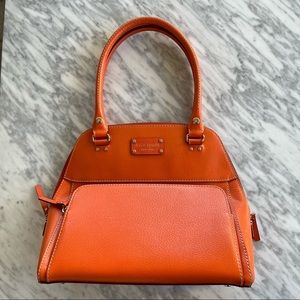 Kate Spade orange Welleseley